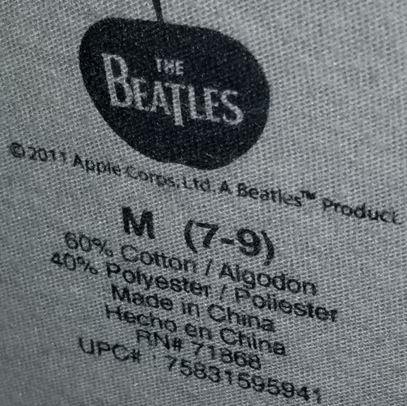 Grey Beatles Tee - Picture 2 of 2